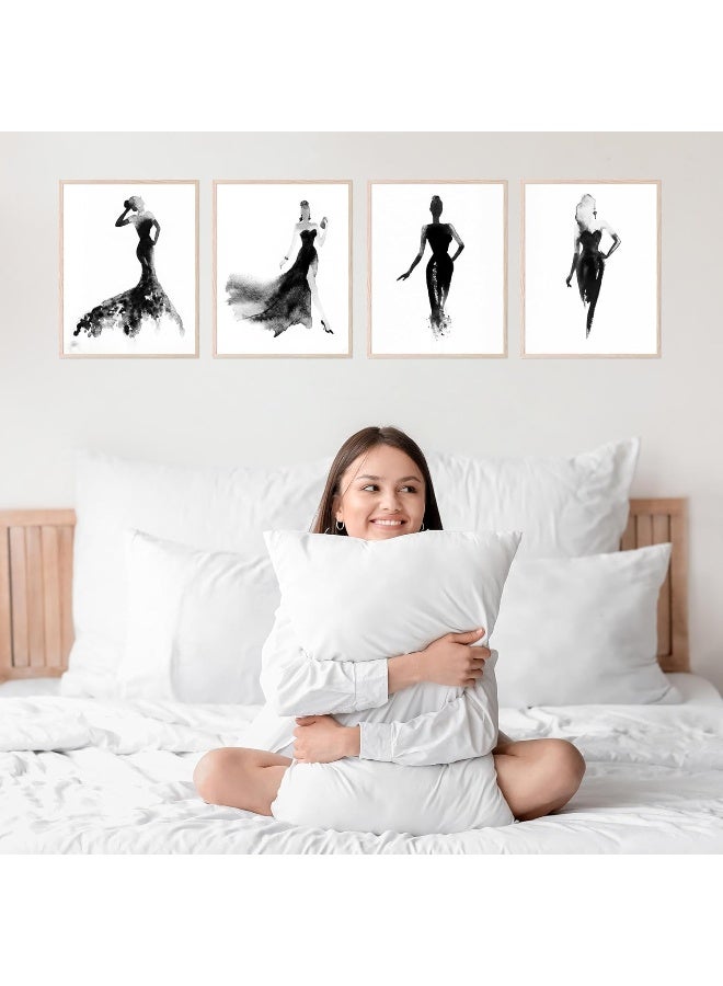 Home Trove Insire Makeup Wall Decor - Set Of 4 (8X10) Unframed  - Image 5