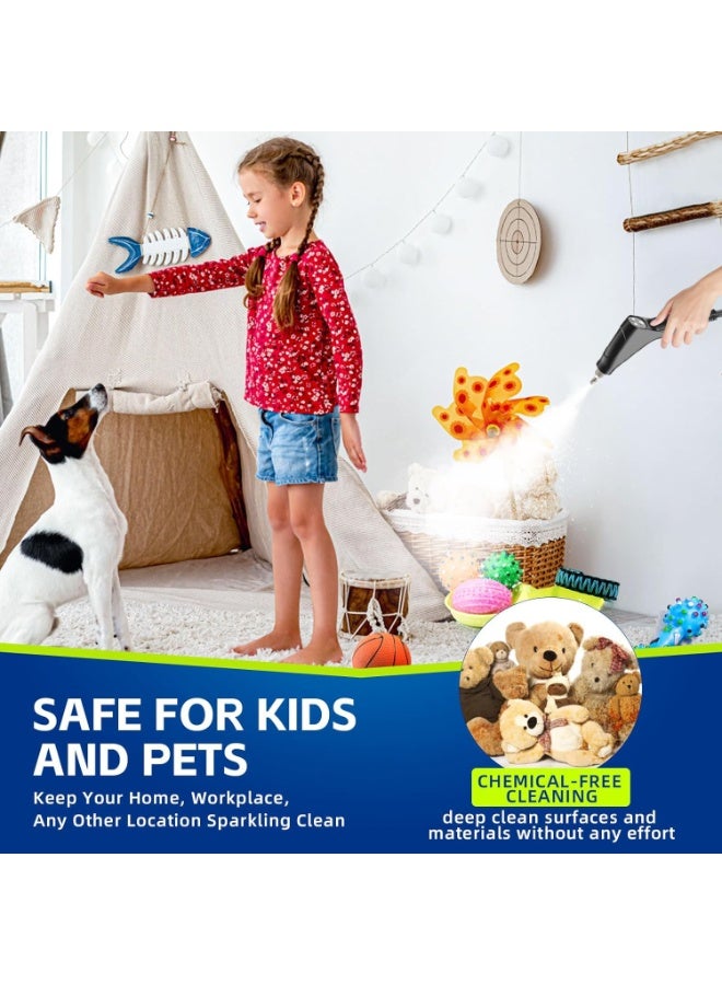ايتي لايف منظف ​​بخاري، جهاز بخاري مضغوط 4.5 بار للتنظيف، جهاز بخاري متعدد الأغراض للمنزل، منظف بخاري محمول، مع 6 ملحقات، جهاز بخاري للسيارة، منظف بخاري محمول للمطبخ والحمام والبلاط. - Image 5