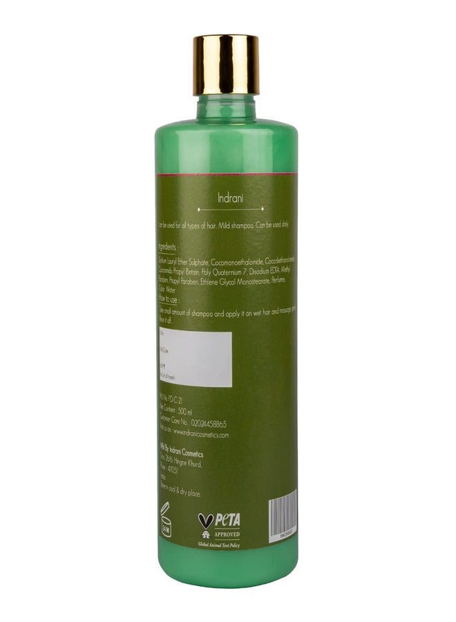 Indrani Cosmetics Indrani Herbal Shampoo 500 Ml - Image 2