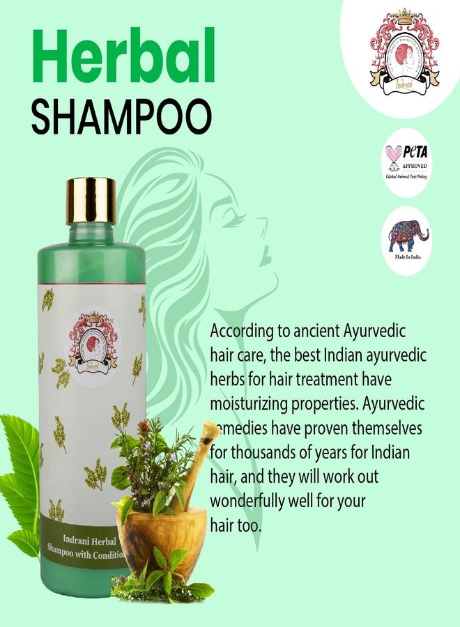 Indrani Cosmetics Indrani Herbal Shampoo 500 Ml - Image 3