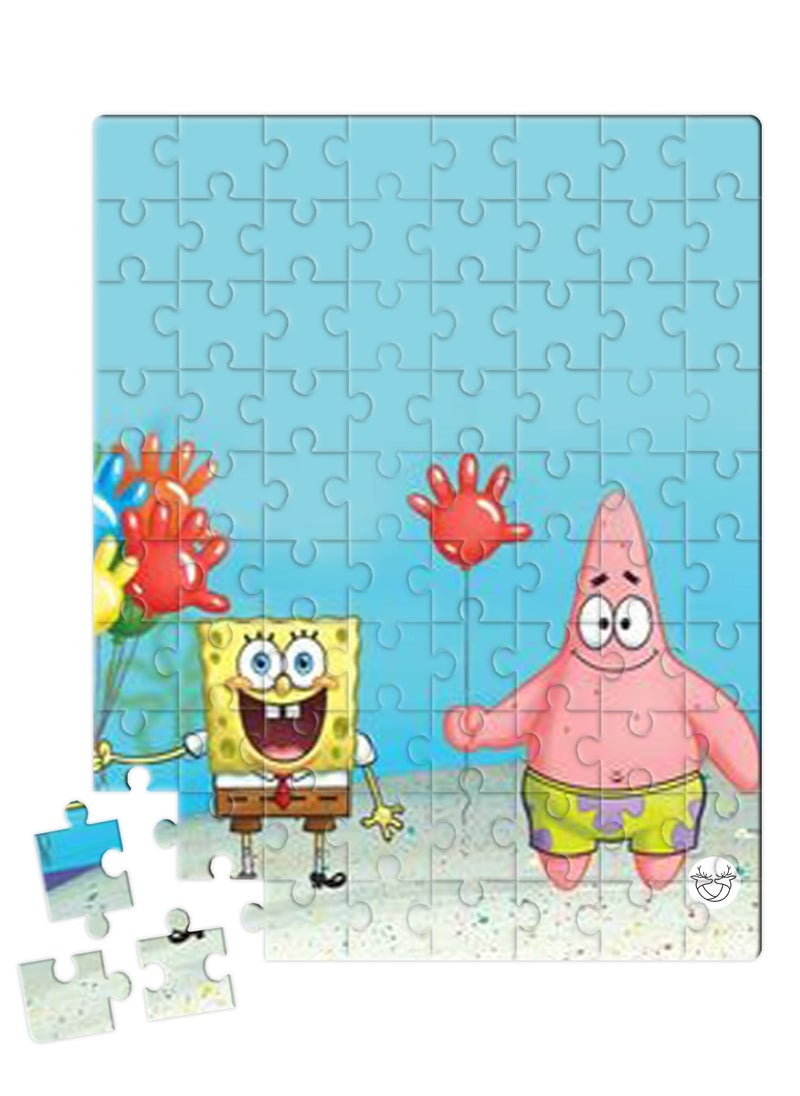 Reeman Design Puzzle printed with a simple SpongeBob design 