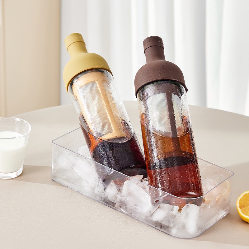 Coffee Cold Brew Pot High Borosilicate Glass Household Cold Brew Bottle Cold Brew Fruit Teapot Cold Quenching Teapot Glass Cold Water Kettle - Image 4