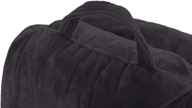 PUM PUM PUM PUM Back Rest Reading PillowCushion with Hand Support and Detachable BolsterBlack - Image 5