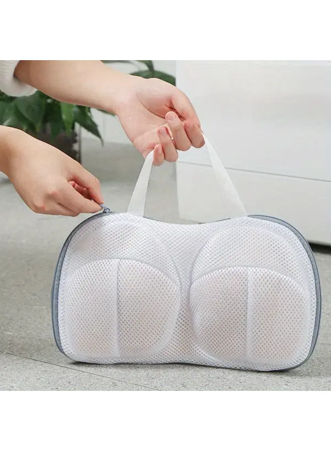 Grey Laundry Bag For Bras Anti Deformation Wash Machine Mesh Protection - Image 5