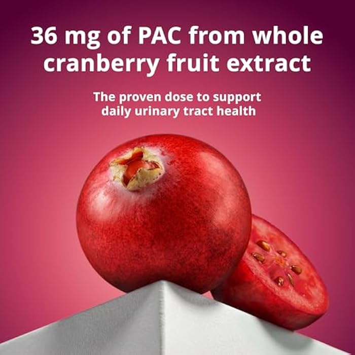 Solv Wellness Urinary Health 36 mg Cranberry PAC – Whole Cranberry Fruit Extract, Daily Urinary Tract Health Support, 30 Capsules - Image 4