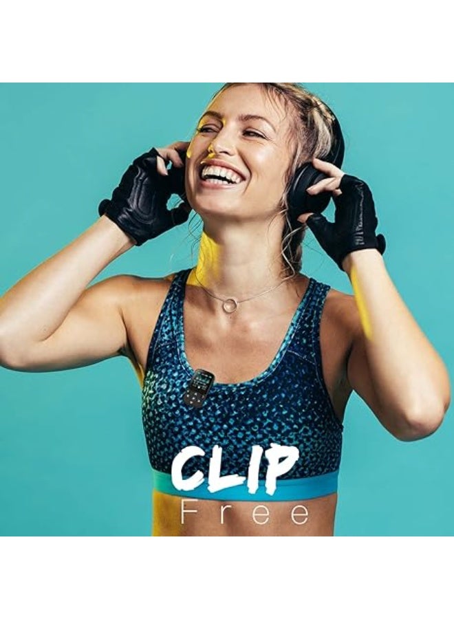 AGPTEK MP3 Player Bluetooth 5.3 Sport 64 GB with 1.5 Inch TFT Colour Screen, Mini Music Player with Clip, Supports up to 128 GB SD Card, Black - Image 5