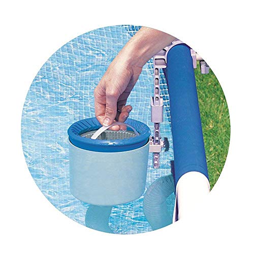 Intex 28000E Deluxe Wall-Mounted Swimming Pool Surface Automatic Skimmer with Removeable Skimmer Basket for 800+ GPH Pumps - Image 4