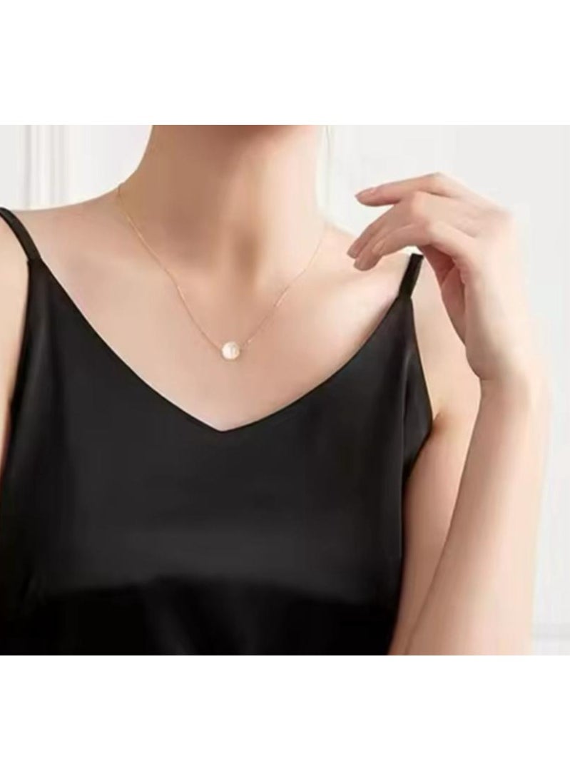 (BeBeauty) Elegant necklace with a distinctive color and classic shape  - Image 3