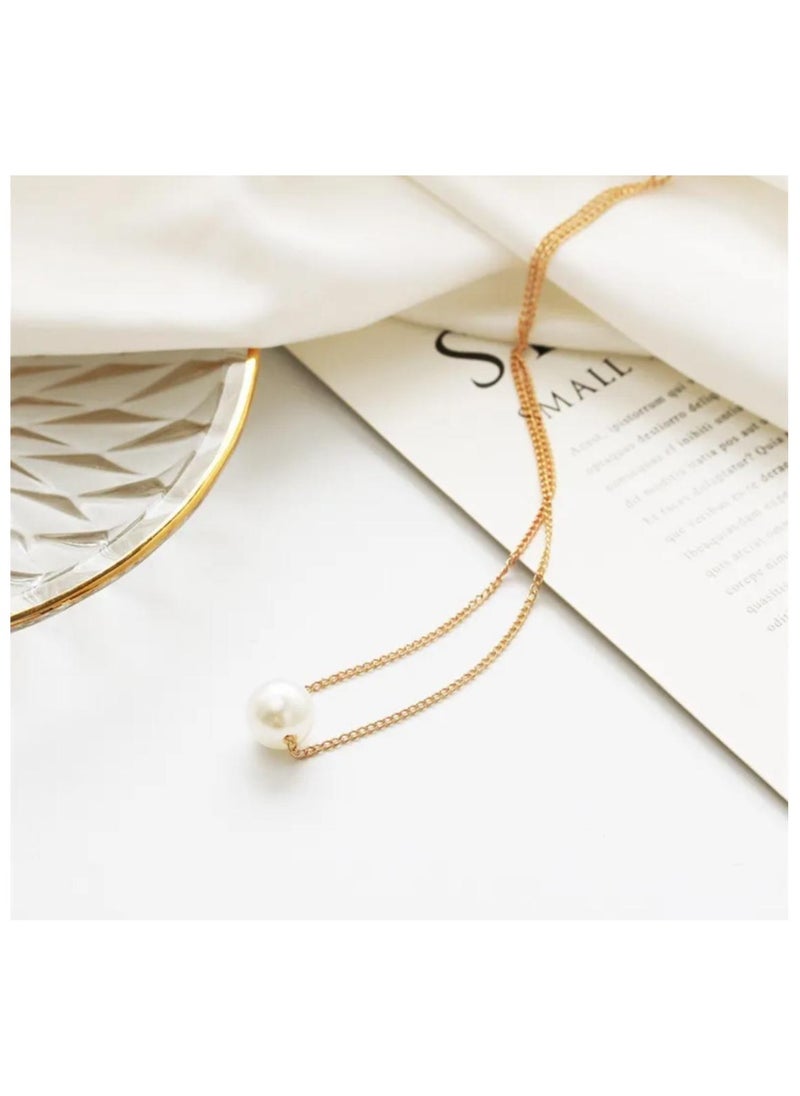 (BeBeauty) Elegant necklace with a distinctive color and classic shape  - Image 5