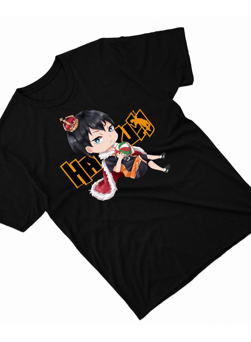 Fashion World Cotton T-shirt Printed with High-quality Anime Haikyuu!! - Image 2