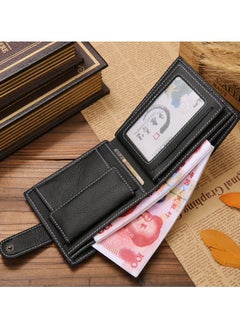 Men's purse leather short retro zipper buckle wallet - pzsku/ZC7E81B0BDBB9C4ECA5F4Z/45/1741339359/398cbd03-61db-4098-8a3f-5fb005e2f33f