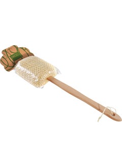 DECOBELLA ® Sisal Wooden Handle Back Loofah 