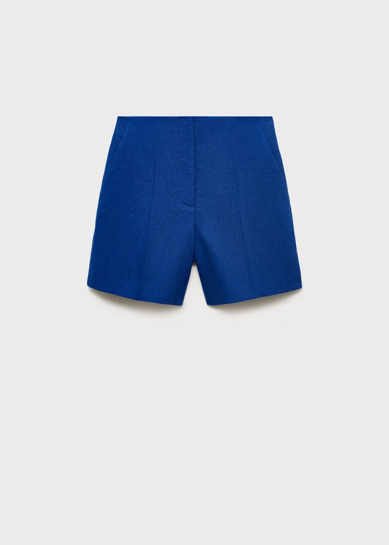 MANGO Straight Mid-Rise  Shorts  - Image 5