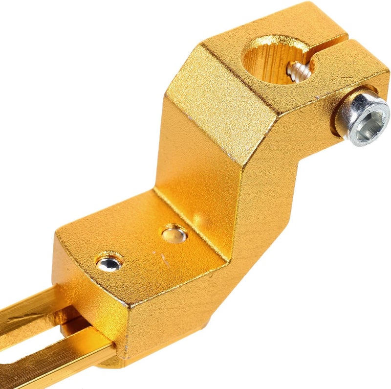 Healifty Universal Motorcycle Gear Change Lever Dirtbike Shift Pedal Durable Alloy Gear Shift Lever for Motorcycles ATV Off-Road Accessories Gold - Image 3
