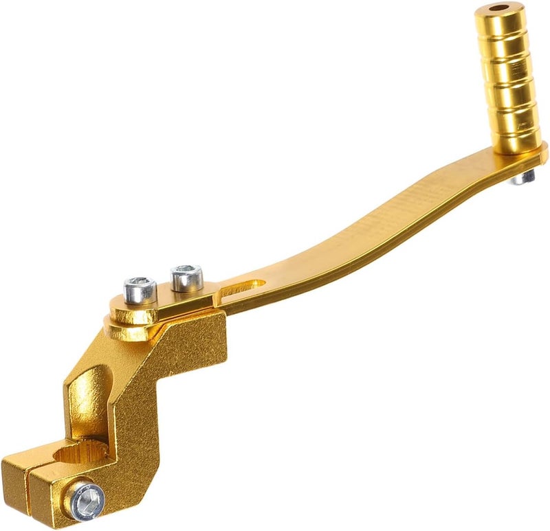 Healifty Universal Motorcycle Gear Change Lever Dirtbike Shift Pedal Durable Alloy Gear Shift Lever for Motorcycles ATV Off-Road Accessories Gold - Image 1