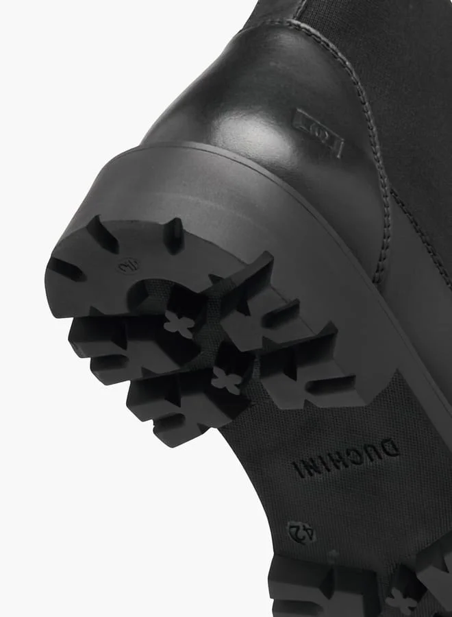 دوتشيني بوت تشيلسي رجالي سادة سهل الارتداء