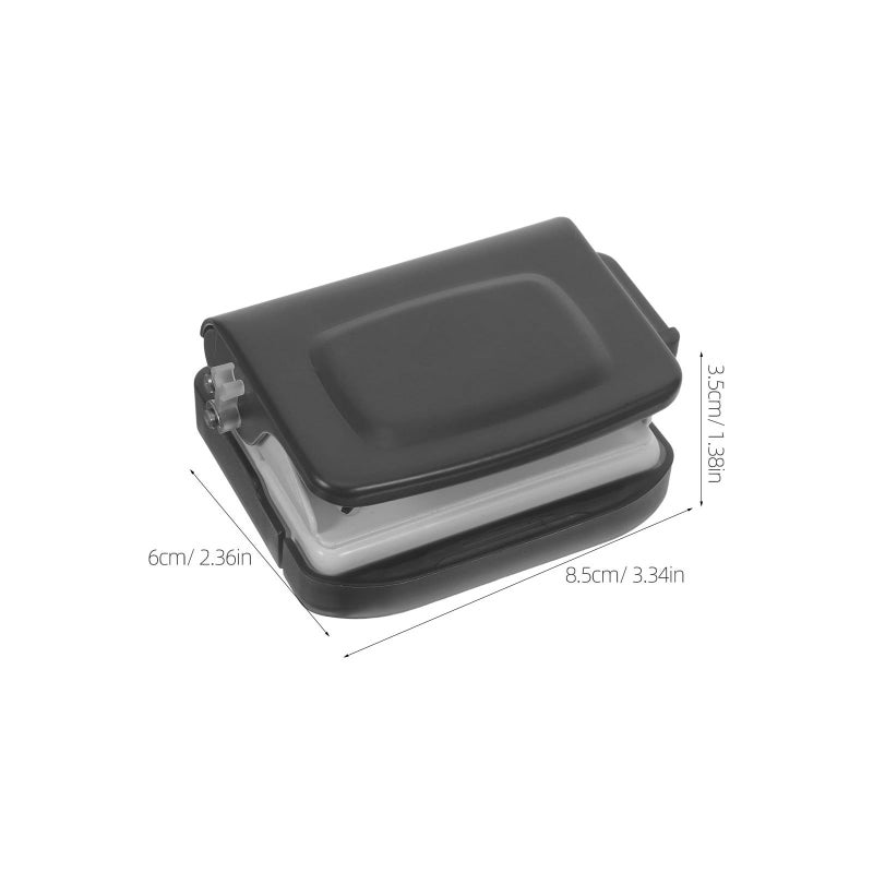 Blue 6 Hole Manual Paper Punch for A4 A5 B5 Binder Notebook - Image 3