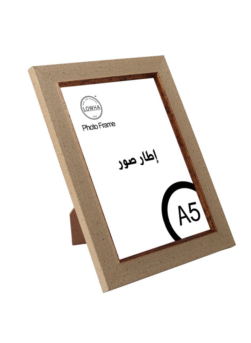 LOWHA - Tabletop Photo Frame Horizontal and Vertical Formats for Wall with stand - Image 1
