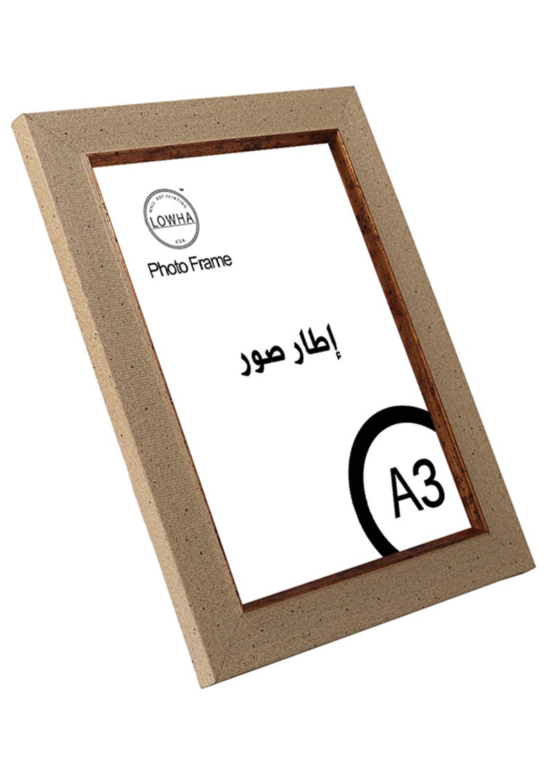 LOWHA - Tabletop Photo Frame Horizontal and Vertical Formats for Wall with stand - Image 1