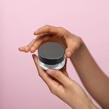 Rumyve4pcs10g 10ml Sample BottleClear Round Plastic JarClear Round Plastic Container Wide Mouth Travel Storage Cosmetic Cream Cap - Image 3