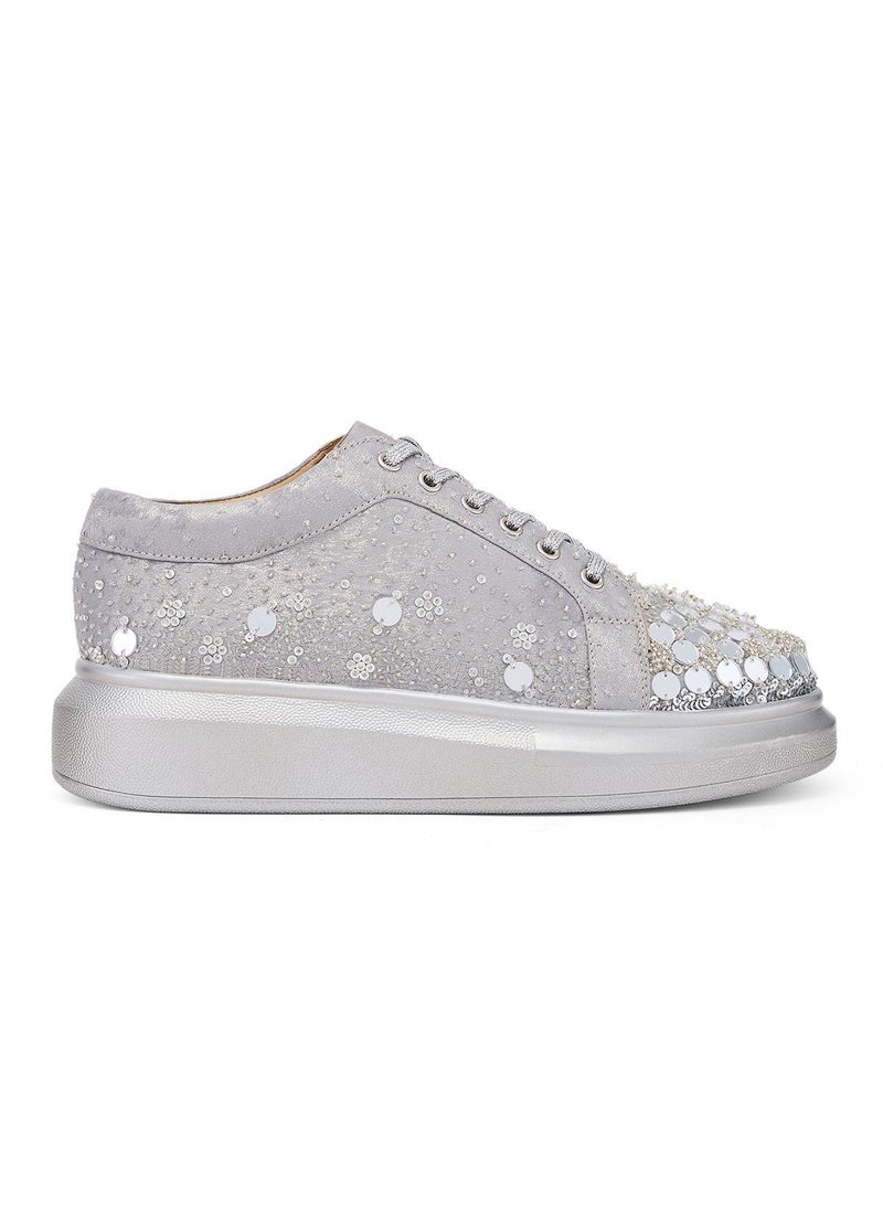 Anaar Anaar Oh Em Gees Classic Sneakers, Womens Festive, Special Occasion and Partywear Premium Shoes  - Image 2
