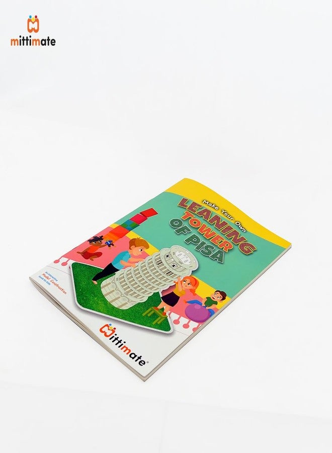Mittimate Leaning Tower of Pisa Model Construction Book for Kids Age 8 to 12 Year Old I Make Your Own 3D Paper Model I Fun & DIY Craft Book for Children - Image 3