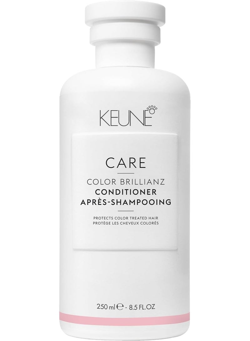 Keune Care Color Brillianz Conditioner, Color-Safe & UV-Protecting Conditioner for Color-Treated Hair, 8.5 Fl Oz