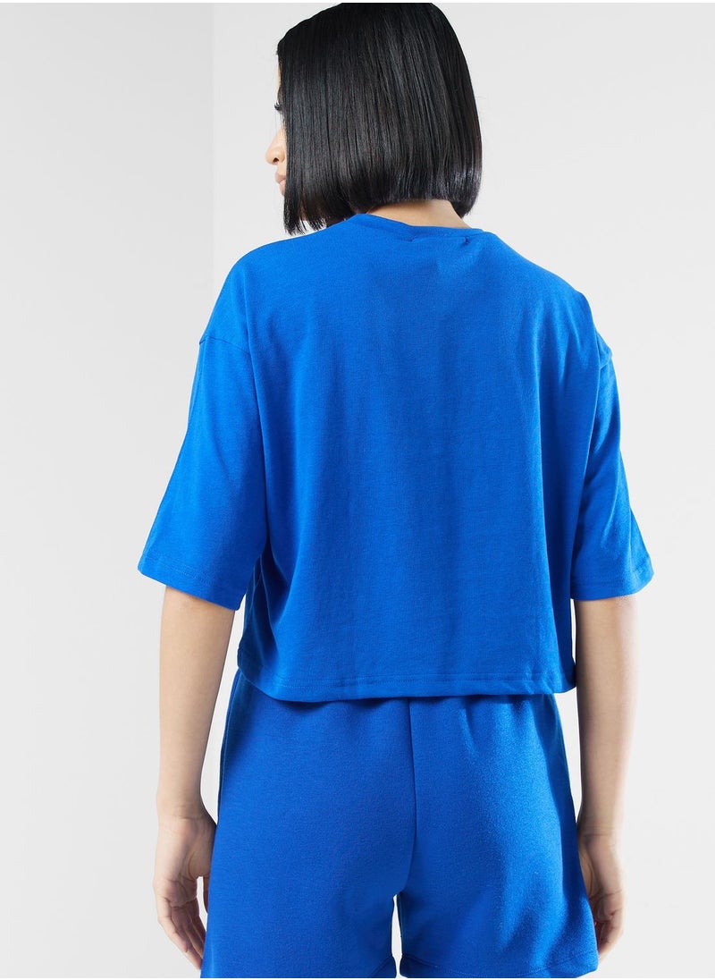 Boxy Cropped T-Shirt