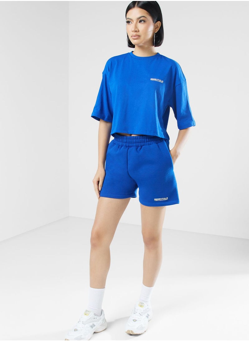 Boxy Cropped T-Shirt
