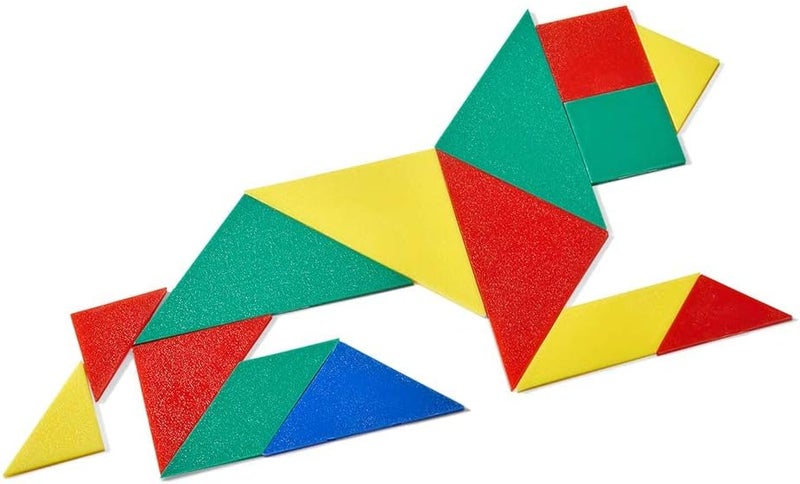 hand2mind ETA hand2mind Small Plastic Tangrams Set of 4 - Image 4