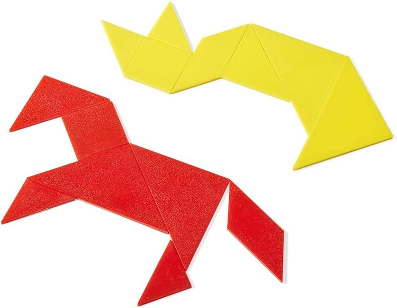 hand2mind ETA hand2mind Small Plastic Tangrams Set of 4 - Image 3