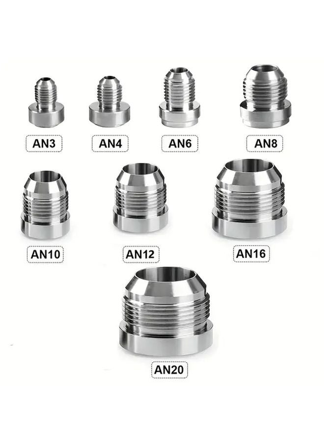 AN12 Aluminum Oil Breather Cap Connector For Car Fuel Line Welding Joints Automotive Maintenance - Image 2