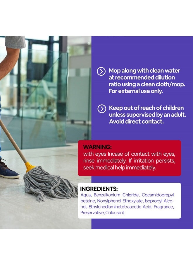 cleany genie Antibacterial Floor Cleaner Concentrate Liquid - Citrus Pine Fragrance 5 Liter  - Image 5
