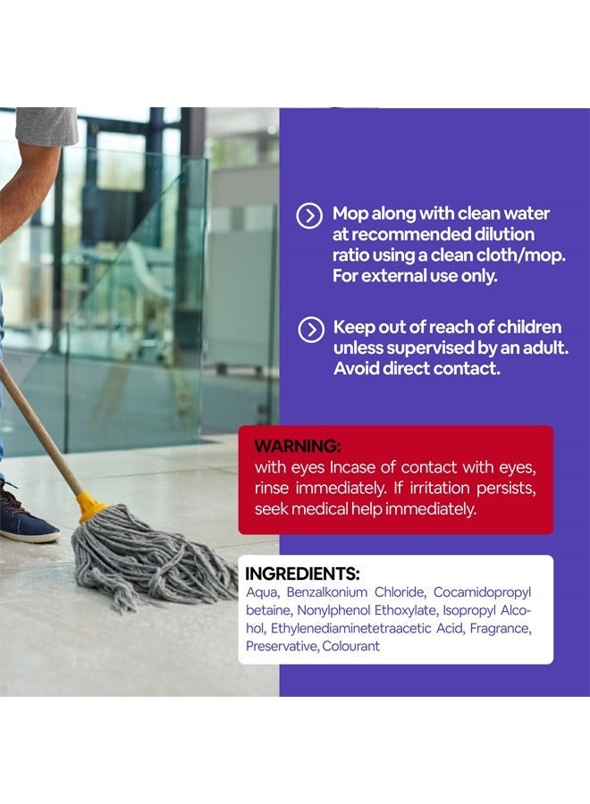 cleany genie Antibacterial Floor Cleaner Concentrate Liquid - Citrus Pine Fragrance 5 Liter - Image 5