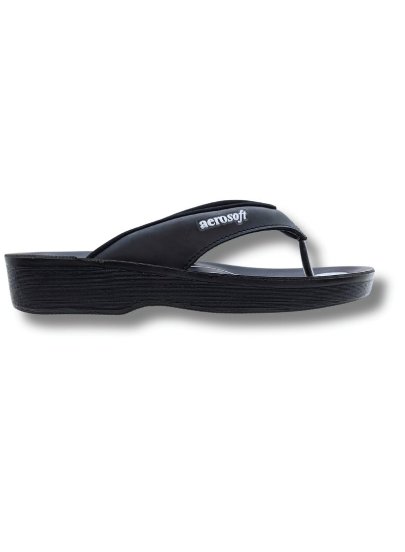 Aerosoft Women Slippers A0801 Black - Image 3