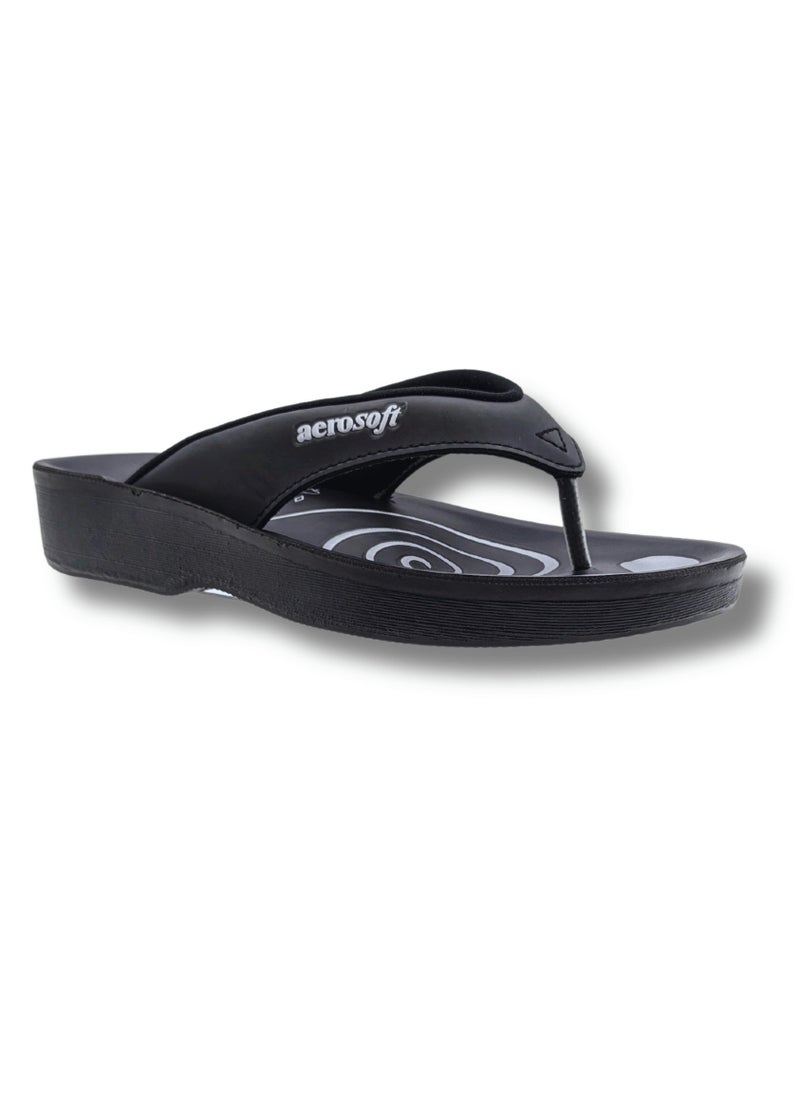 Aerosoft Women Slippers A0801 Black - Image 1