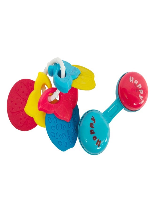 PRIMEFAIR Plastic Baby Rattles Toys Set, Infant Grab Shake Rattle, Sensory Teether, Development Learning Music Toy, 12-36 Months Boys And Girls Kids (Multicolor-08) - Image 2