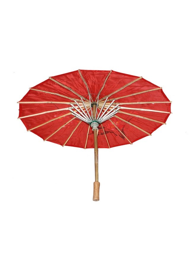 Kaku Fancy Dresses Japanese Umbrella Accesory For International Costume -Multicolor, Free Size, For Unisex - Image 3