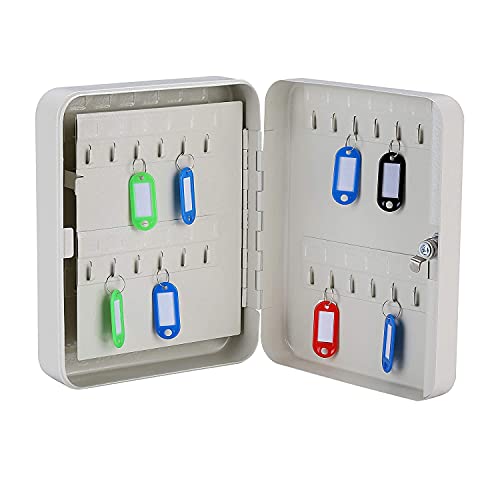 Lukia Key Safe Box Wall Mounting 48 Keys (White Color) - Image 2