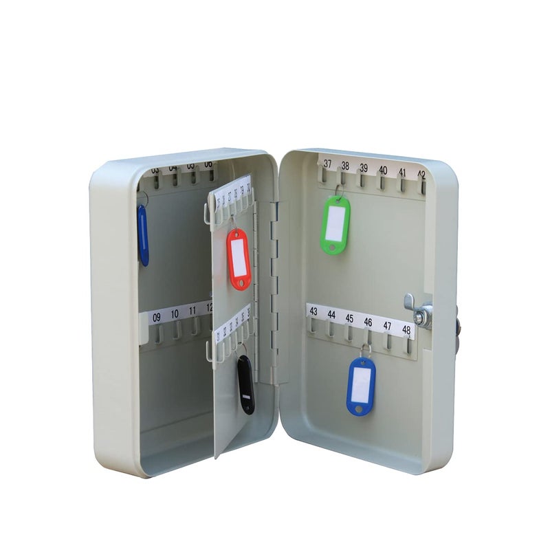 Lukia Key Safe Box Wall Mounting 48 Keys (White Color) - Image 5