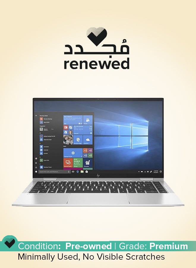HP Renewed - Ultra book 1040 g7 Laptop With 14-Inch Full HD Display,Intel Core i5/10th Gen/16 GB RAM/256 GB SSD/Windows 11 Pro English Silver