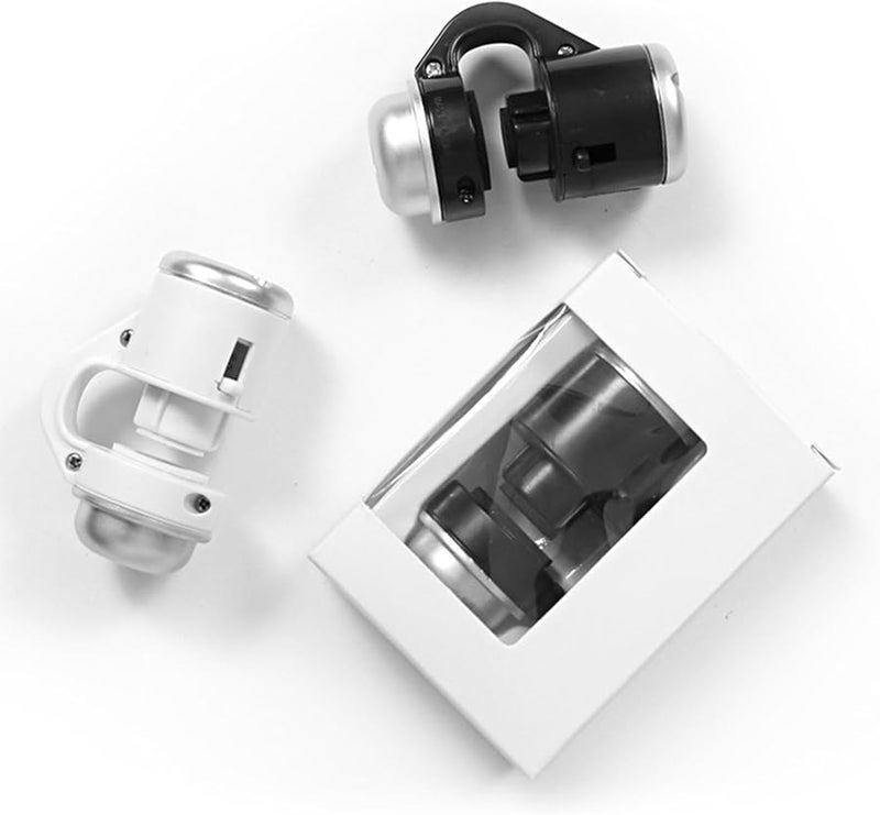 Black 30X Microscope Lens with LED Light Clip for Smartphone Camera Handheld Pocket - Image 5