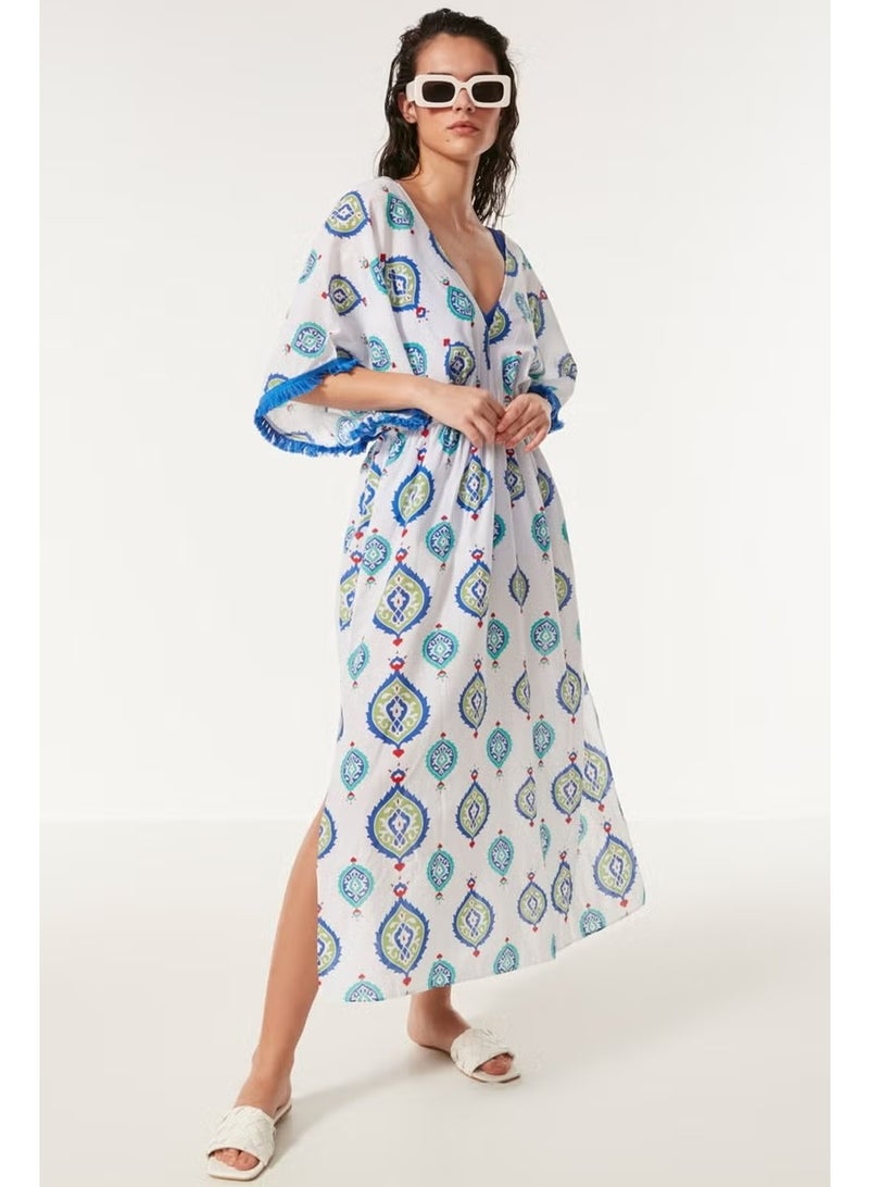 C&city Pareo Beach Dress 22226 White - Image 2