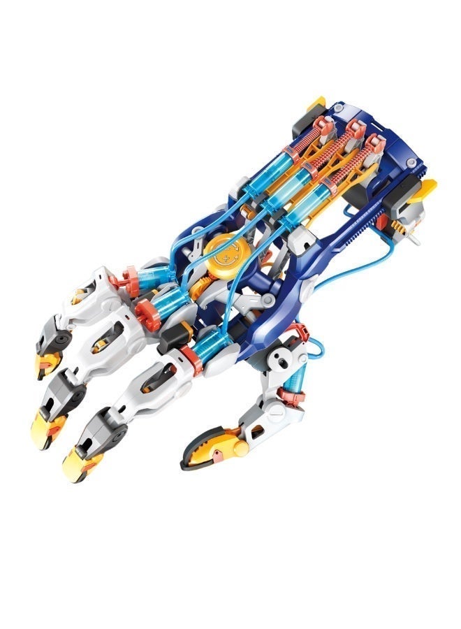 Pro'skit Pro’sKit GE-634 Hydraulic Cyborg Hand DIY STEM Kit – Buildable Wearable Robotic Arm for Kids (200+ Pieces, No Batteries Required) - Image 4