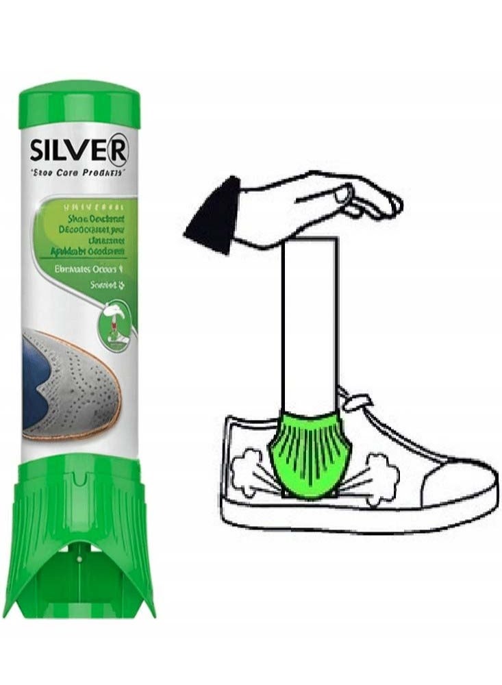 Silver Shoe Freshener and Deodorizer 100 ml - Image 2
