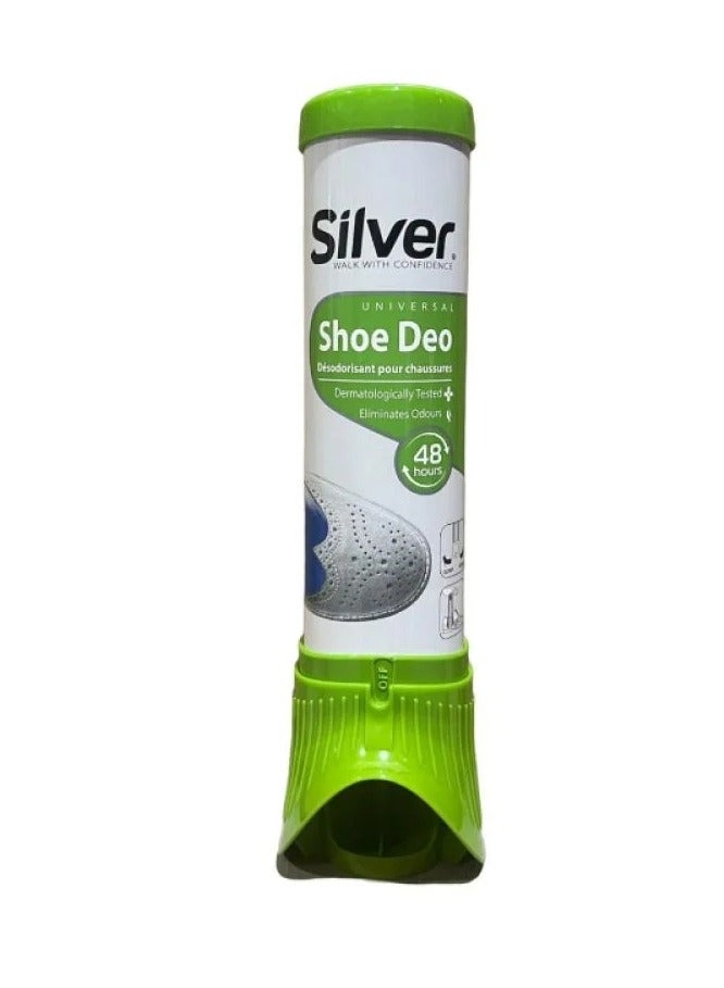 Silver Shoe Freshener and Deodorizer 100 ml - Image 1