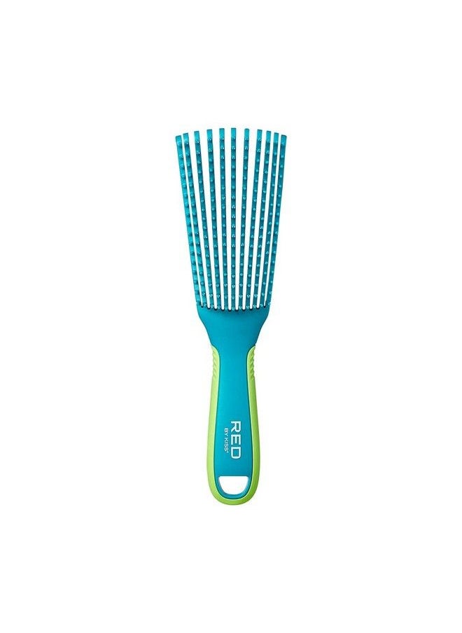Red by Kiss Glide & Define Nonslip Detangling Brush For Natural Hair (Super Jumbo)  - Image 4