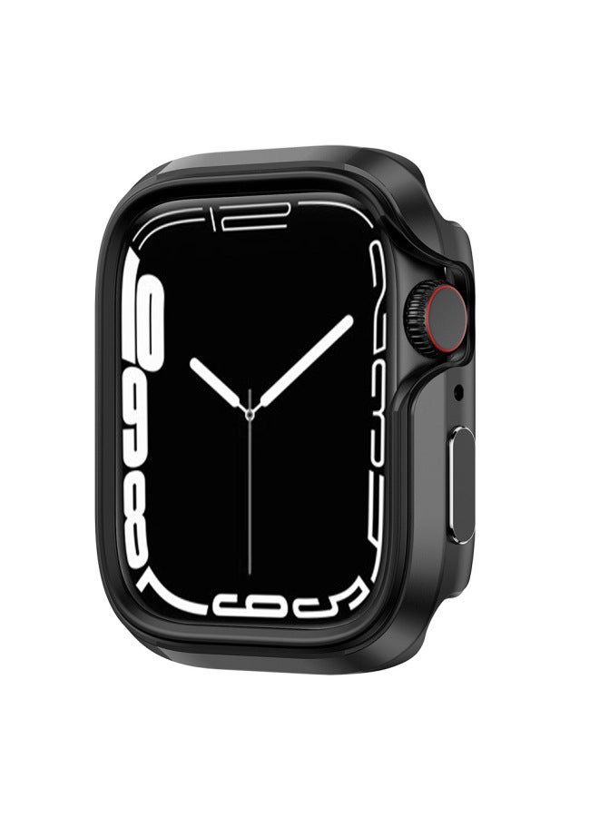 For Apple 7 Generation Watch Tpu Zinc Alloy Protective Case Apple Watch 7 Case Zinc Alloy Protective Case - Image 1