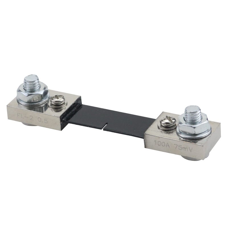 Antrader 100A 75mV Analogue Digital Meter 0100A Current Shunt Resistors Resistance for DC Current Measure