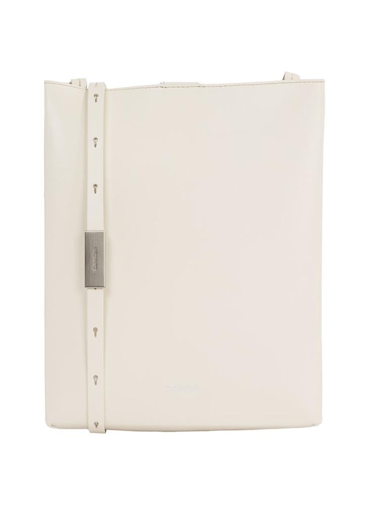 CALVIN KLEIN LEATHER CROSSBODY BAG  - Image 1